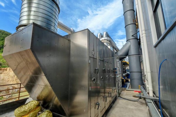 浙江卓峰輕合金有限公司汽車(chē)涂裝廢氣處理工程